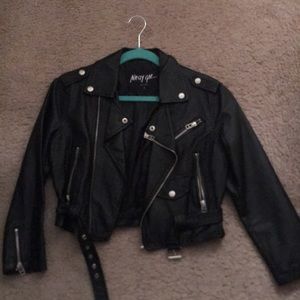 Leather jacket